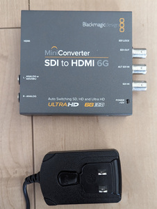 Blackmagic Design ブラックマジックデザイン コンバーターセット[Mini Converter SDI to HDMI 6G][Ultra studio Monitor 3G]