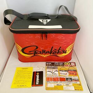 新品 未使用品 Gamakatsu がまかつ GM-2435 セミハードバッカン 40㎝ レッド バッカン