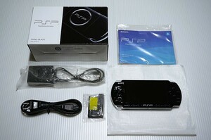 ☆新品同様☆ PSP - 3000 ブラック black SONY 本体 美品