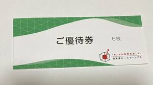 極楽湯ホールディングス 株主優待券6枚 フェイスタオル引換券１枚 有効期限2024年11月30日