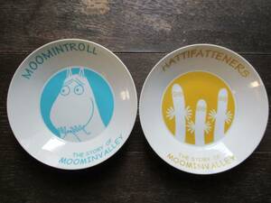 山加商店★ムーミンMOOMIN★パスタカレー皿２枚セット★ムーミン＆ニョロニョロ