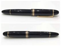 θ MONTBLANC/モンブラン マイスターシュテュック ゴールドコーティング 149 万年筆 文房具 筆記用具 ペン 本体のみ S64865279305_画像2