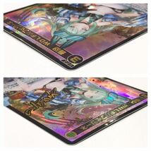 θ WIXOSS ウィクロス 金箔サイン入り 轟砲 WOLF//フェゾーネ WXDi-P14-046P SRP 緑 シグニ カードゲーム スリーブ付S17217873039_画像5