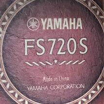 △【試奏未確認】ヤマハ アコースティックギター FS720S ソフトケース付き/現状品 S12027647748_画像8