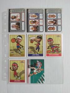 02-03 Fleer Tradition（ALLEN IVERSON, VINCE CARTER, PAU GASOL, 他）インサートカード　いろいろ8枚セット