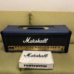 Marshall model 6100 30th anniversary 1962-1992 model マーシャル ヘッドアンプ ギターアンプ ヘッド アンプ フットスイッチ付き