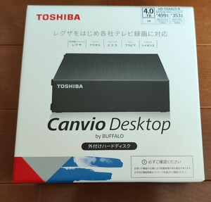 新品未開封品 4TB 外付けハードディスク BUFFALO TOSHIBA 東芝