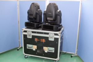 MARTIN/ Martin Mai pcs lighting equipment moving light *martin MAC 700 Profile/2 pcs. set / storage case ( caster equipped ) attaching * 52973S