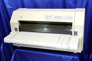 EPSON/エプソン ドットインパクトプリンター 〇VP-6200N/LAN対応/9枚複写/給紙トレイ付き〇 38495Y