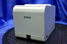 ◆2台入荷◆ EPSON/エプソン サーマルレシートプリンタ ★TM-T90Ⅱ/USB・LAN接続・58mm幅★ 45485Y_画像3