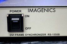 2台セット IMAGENICS イメージニクス ◇RS-1550B◇ HDCP対応 DVIフレームシンクロナイザ　44094Y_画像3