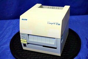 SATO/サトー ラベルプリンター ★L'esprit T412v-exSTD USB/LAN/RS232C/無線LAN・カッターユニット搭載★ 47538Y