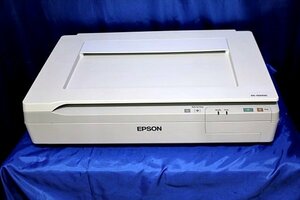 ★動作OK/スキャン枚数少なめ884枚!!★ EPSON/エプソン A3対応 フラットベット ドキュメントカラースキャナー ★DS-50000/USB★　47740Y