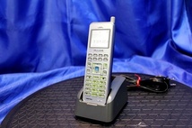 5台入荷　IWATSU/岩通 携帯型 多機能デジタルコードレス電話機 MUJO6 / DC-PS10(S) +充電台+バッテリー一式　38446Y　　_画像1