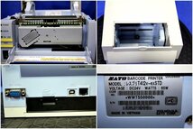 SATO/サトー ラベルプリンター ★L'esprit T412v-exSTD USB/LAN/RS232C/無線LAN・カッターユニット搭載★ 47534Y_画像4