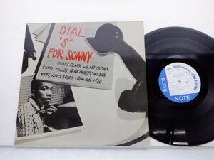 【国内盤】Sonny Clark(ソニー・クラーク)「Dial S For Sonny」LP（12インチ）/Blue Note(BLP 1570 / BN 1570)/ジャズ