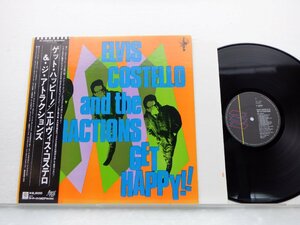 Elvis Costello & The Attractions(エルヴィス・コステロ)「Get Happy!!」LP（12インチ）/F-Beat(P-10804X)/洋楽ロック