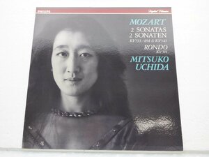 【サイン付】内田光子「モーツァルト ピアノ・ソナタ 第15番&18番」LP（12インチ）/Philips Records(28pc-115)