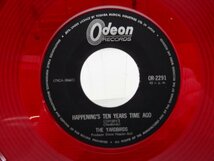 The Yardbirds「Happenings Ten Years Time Ago」EP（7インチ）/Odeon(OR-2291)/洋楽ロック_画像3