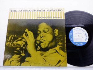 Fats Navarro「The Fabulous Fats Navarro Volume 1」LP（12インチ）/Blue Note(BLP 1531)/Jazz