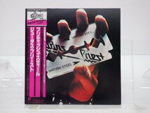 【帯付】Judas Priest(ジューダス・プリースト)「British Steel(ブリティッシュ・スティール)」LP（12インチ）/Epic(25・3P-208)/ロック_画像1