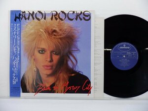 Hanoi Rocks「Back To Mystery City」LP（12インチ）/Mercury(25PP-98)/洋楽ロック