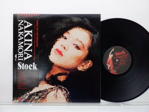 【帯付】中森明菜「Stock」LP（12インチ）/Reprise Records(L-12652)/Rock