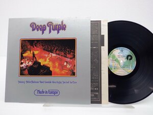 Deep Purple(ディープ・パープル)「Made In Europe」LP（12インチ）/Warner Bros. Records(P-10262W)/Rock