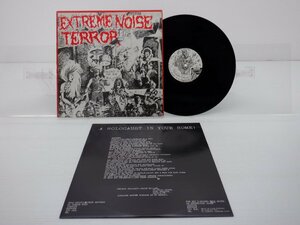 【UK盤】 Extreme Noise Terror「A Holocaust In Your Head」LP（12インチ）/Head Eruption Records(HURT 1)/洋楽ロック