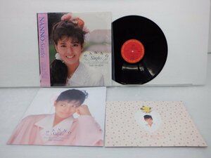 南野陽子「Nanno Singles」LP（12インチ）/CBS/SONY(28AH 5021)/ポップス