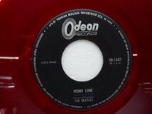 【赤盤】The Beatles「Strawberry Fields Forever / Penny Lane」EP（7インチ）/Odeon(OR-1685)/洋楽ロック_画像2