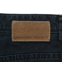 CAVALLERIA TOSCANA 5 Tasche パンツ 33　カヴァレリア トスカーナ イタリア 乗馬 スラックス トラウザーズ ズボン ネイビー_画像5