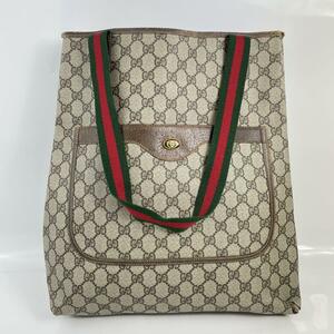 GUCCI グッチ GGスプリーム シェリーライン ショルダーバッグ トートバッグ A4ファイル ビジネスバッグ レディース ユニセックス メンズ