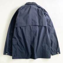 Ek26 タグ付き Melton メルトン ジャケット サイズL ネイビー メンズ アウター シャツジャケット ミリタリー カバーオール 定価¥24,000_画像2