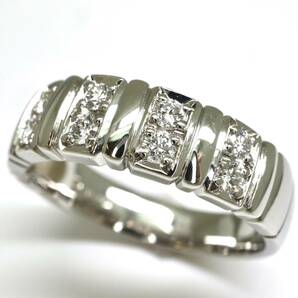 Ambrose(アンブローズ)◆Pt900 天然ダイヤモンドリング◆N 8.1g 17.5号 diamond ring 指輪 ED5/ED5の画像4