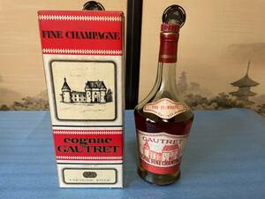 古酒　COGNAC GAUTRET FINE CHAMPAGNE 1847