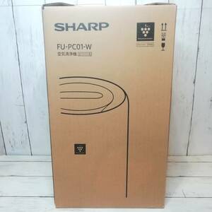 【新品・即決・送料込】 SHARP 空気清浄機 FU-PC01 -W プラズマクラスター7000 搭載 シャープ 小型 消臭 脱臭 ｜ 追跡・補償つき 送料無料