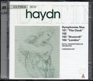 ハイドン：交響曲第101～104番　アーノンクール＝KCO （TELDEC*0630-18953・2CD）