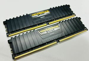 CORSAIR DDR4 デスクトップPC用 メモリ RAM VENGEANCE LPX Series 2666MHz ブラック 16GB×2枚 32GB コルセア Corsair 