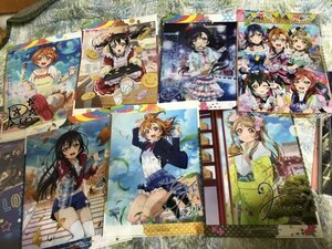 B136クリアファイル　ラブライブ! 2nd Season BD/DVD ゲーマーズ特典　全7枚セット　穂乃果 ことり 海未　絵里 希 にこ 花陽 凛 真姫