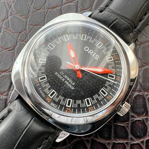 【お値下げ歓迎】オリス ORIS ビンテージ 機械式 手巻き ウォッチ 腕時計 メンズ 中古 アンティーク 動作良好 ディズニー ミッキー NO.510