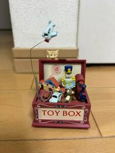 Sankyo Shoji サンキョーミニオルゴール EB-030-061A いとしのエリー 音楽 おもちゃ TOY BOX 昭和レトロ 飛行機 動作良好