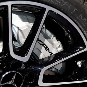 限定品 １２．５ｃｍ×１．３ｃｍ AMG  耐熱シール 黒系  ブレーキキャリパー  ドアミラー ドアノブ ガラス その他外装の画像2