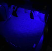 純正交換用 LEDインナーランプフットランプ グローブボックス コンソール　ブルー_画像6