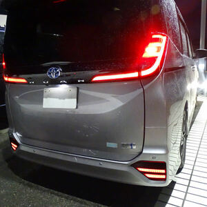  распродажа Toyota Noah Voxy 90 серия задний высокая яркость LED отражатель маленький & тормоз синхронизированный люминесценция позиция синхронизированный 2 -ступенчатый лампочка-индикатор левый правый 