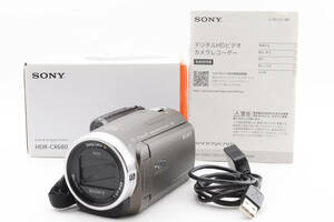 【元箱あり】ソニー SONY HDR-CX680 HAMDYCAM ハンディカム デジタルビデオカメラ #2022640A