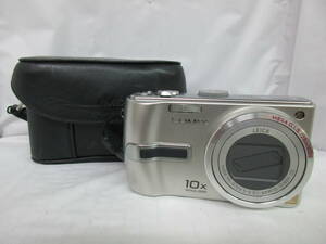 T11-67　Panasonic(パナソニック)　デジタルカメラ 【DMC-TZ3】 LUMIX　DC VARIO-ELMAR 1:3.3-4.9/4.6-46 ASPH.　ケース付き