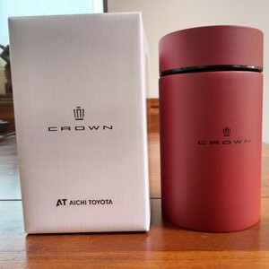 クラウン　新品ノベルティ　ステンレス製350ml トヨタ　CROWN 　フードポット　スープポット　(送料520円込　レターパックプラス)