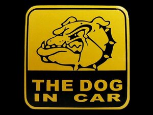 メール便送料無料 車用 ステッカー(05) 犬用 マグネット付 THE DOG IN CAR 犬が乗っています/21и