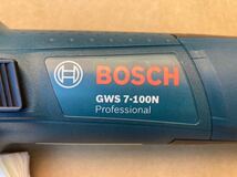 ※送料無料※BOSCH ボッシュ Bosch Professional 100mmディスクグラインダー GWS7-100N未使用_画像2